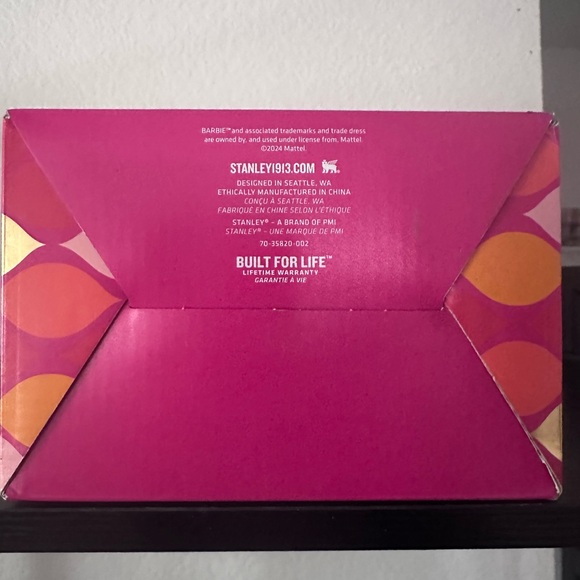 NIB Stanley Barbie Pink Tumbler - Picture 4 of 4